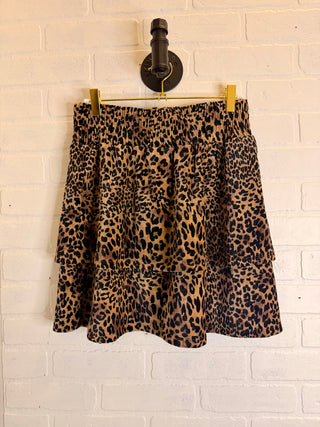 THML-DARLIN LEOPARD SKIRT