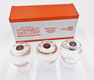 3 pcs Whiskey Challenge Glasses