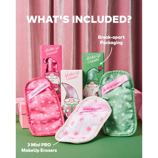 MINI PRO MAKEUP ERASER GNOME SET