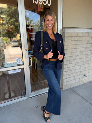 ROWENA NAVY BLAZER