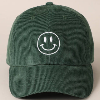 HAPPY :) Cap-DARK GREEN