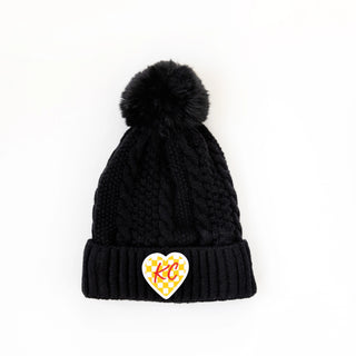 HL- KC CHECKERED BEANIE