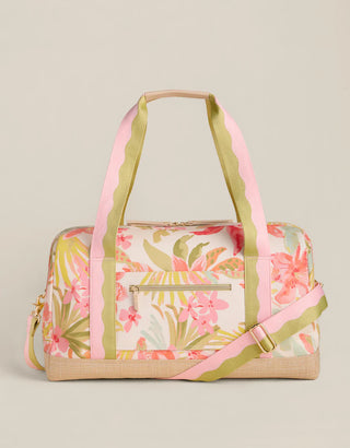 Floral duffle bag 