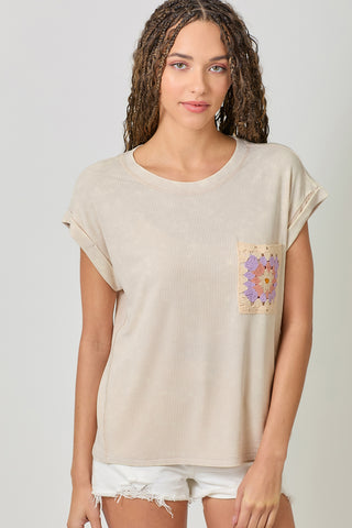 MY-CUFFED POCKET SHIRT