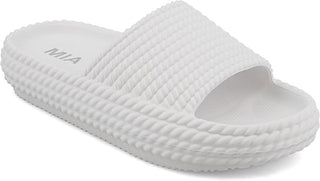 LUVLY WHITE SLIDE