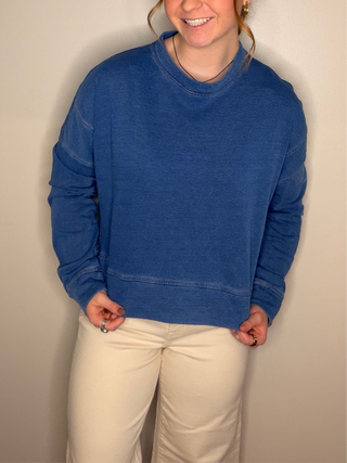 TB - Terry Denim Round Neck