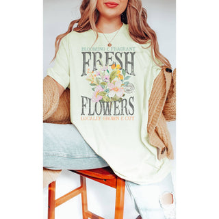 Fresh Flowers Oversized -Citron