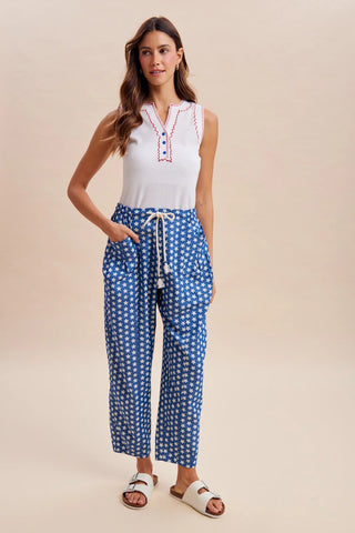 STAR PRINT DENIM