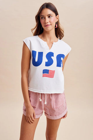 TEAM USA TERRY TOP