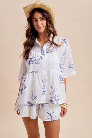 NAVY SEA SET