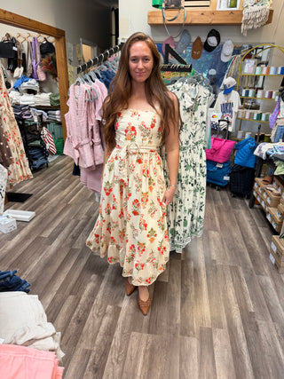 ZORA FLORAL DRESS
