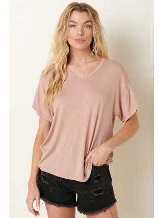 MIT-OVERSIZED KNIT TEE