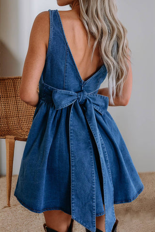LDC Denim Bow Know Dress