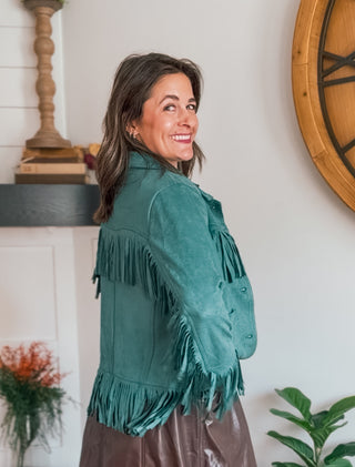 ELLA SUEDE FRINGE JACKET