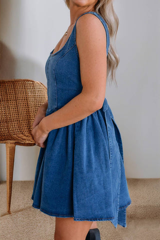 LDC Denim Bow Know Dress