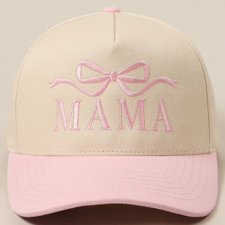 MAMA Ribbon Hat-PINK