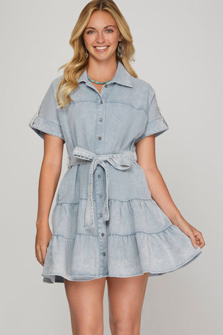 S+S- LIVE IN DRESS-BLUE