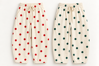 HOLIDAY DOT SWEATPANTS