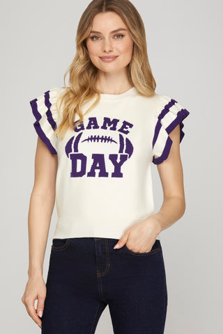 S+S- GO STATE SWEATER