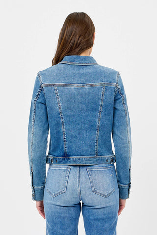 HIDDEN - Trucker Jacket-MEDWASH