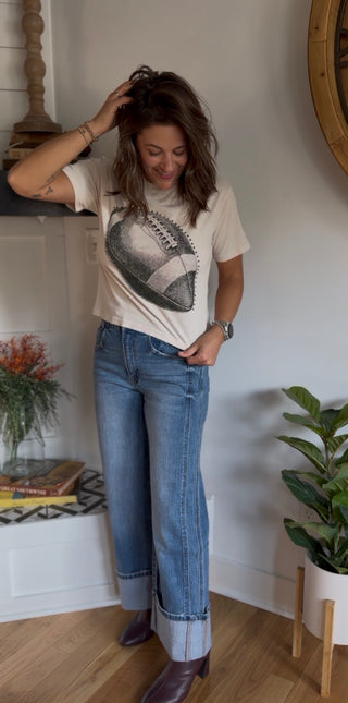 FOOTBALL WIDE BOY TEE