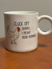 CLUCK OFF. SORRY…I MEANT GOOD MORNING