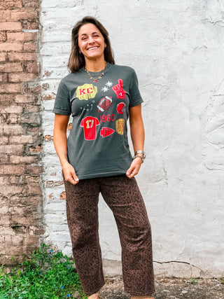 KC PATCHWORK TEE
