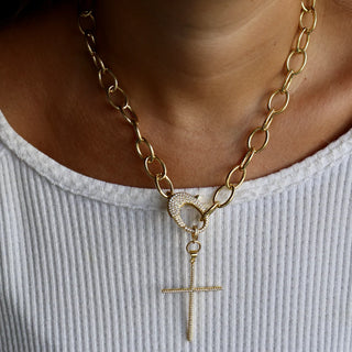BEACON CROSS NECKLACE