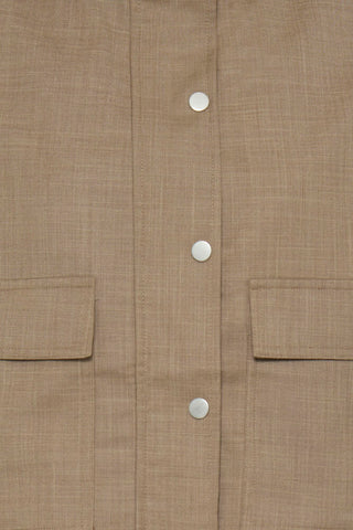 TAUPE UTILITY VEST