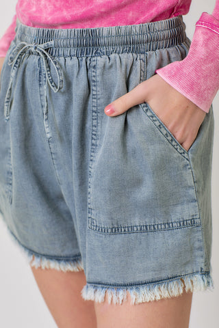 MY-FRAYED SHORTS