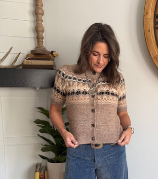 POSITANO FAIR-ISLE CARDI
