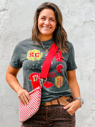 KC PATCHWORK TEE