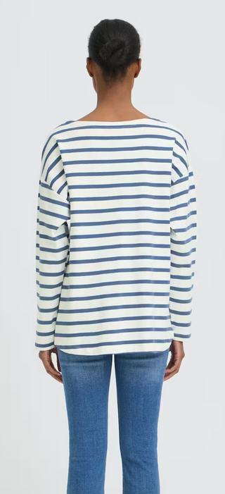 BY- BYRAMSI STRIPED PULLOVER