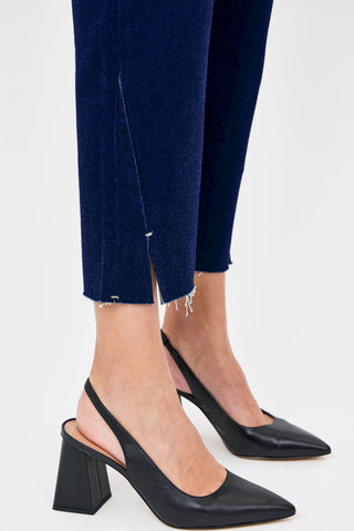 HIDDEN - Hem Slit Cropped Relaxed Straight