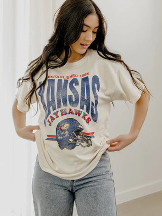 GC: Vintage Jayhawk Tee