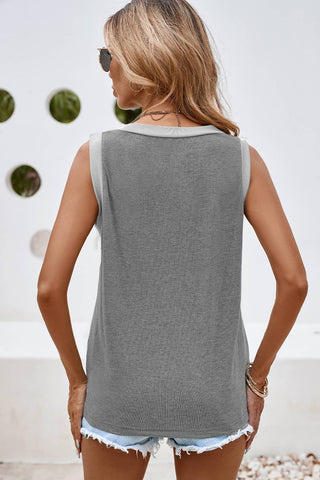 LDC Ribbed V Neck Tank