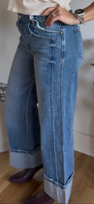 KRIS BAGGY WIDE DENIM
