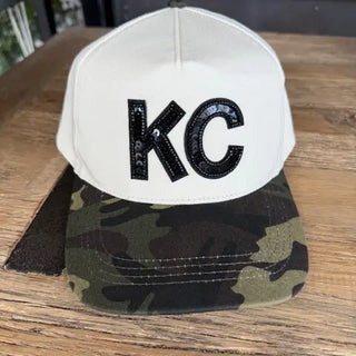 HL- KC SEQUIN TRUCKER HAT