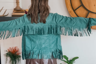 ELLA SUEDE FRINGE JACKET