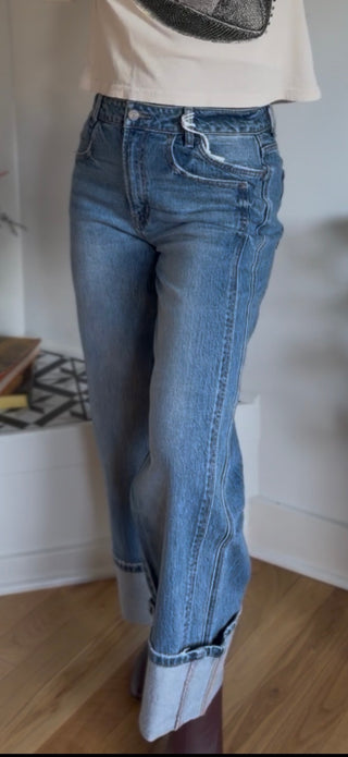 KRIS BAGGY WIDE DENIM
