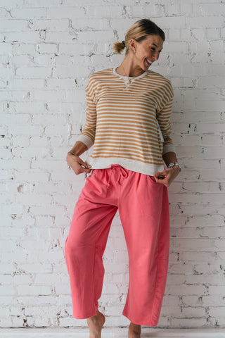 PULL ON BARREL PANTS