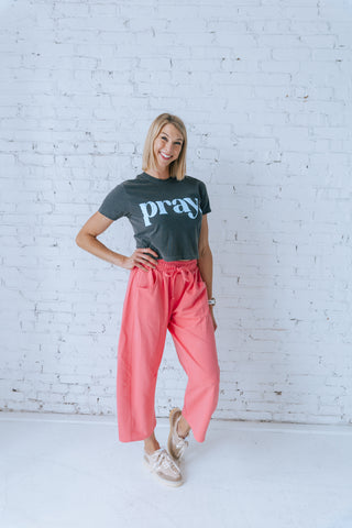 PULL ON BARREL PANTS