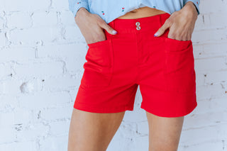 FLY FRONT SHORTS