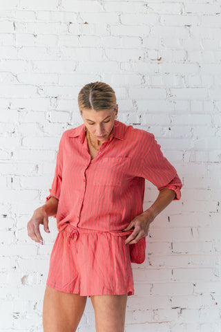 THE PERFECT STRIPED BUTTON UP