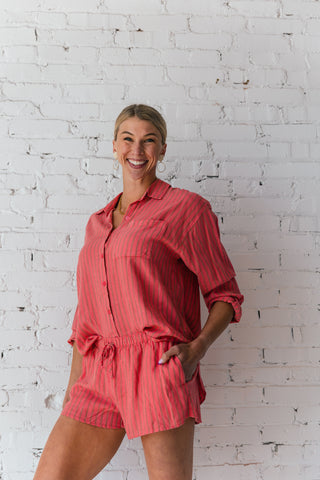 THE PERFECT STRIPED BUTTON UP