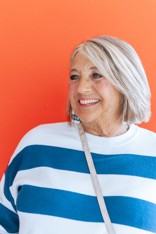 Bright Days Striped Sweater | BYOTARI STRIPE