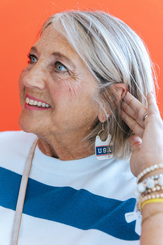 TEAM USA CHARLIE EARRINGS