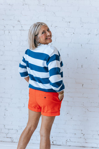 Bright Days Striped Sweater | BYOTARI STRIPE