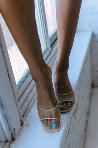 SELESTE RAFFIA WEDGE