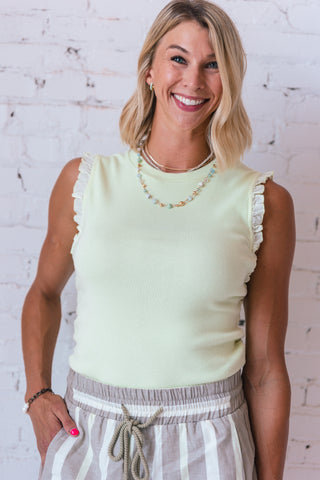 BRIDGET TOP- YELLOW